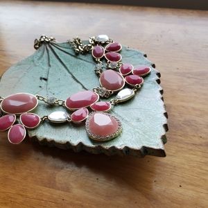 Chunky Pink Statement Necklace